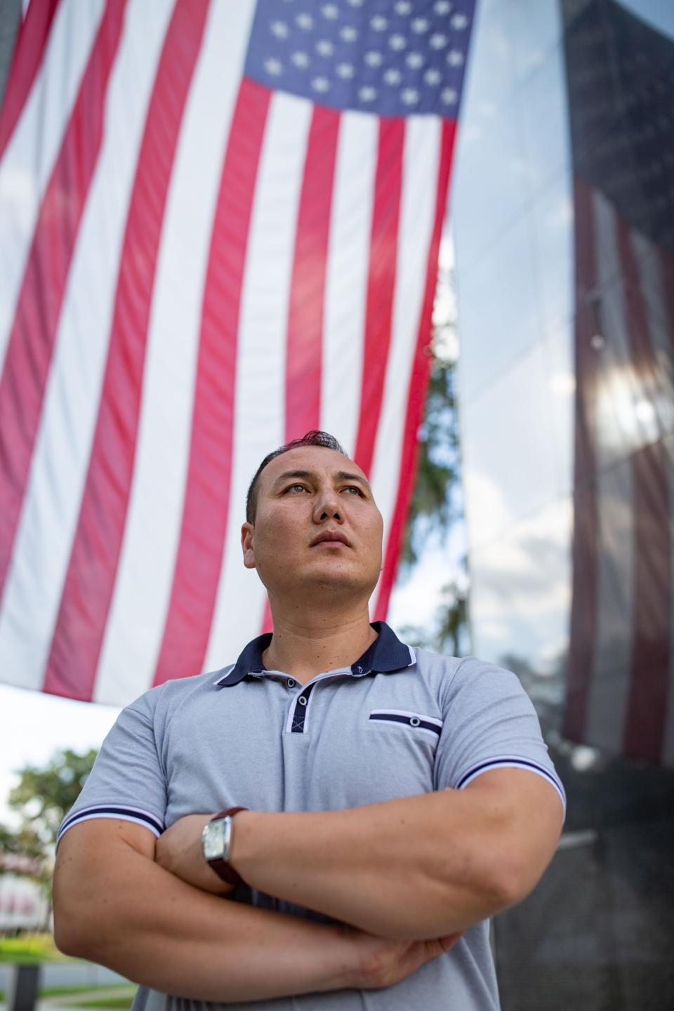 Dawood Sadiqi served as a translator for the United States military for eight years in Afghanistan. He and his family now live in Tallahassee, Florida. Two years since immigrating to the US, he and his family have yet to receive their green cards.