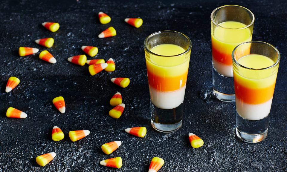 Candy Corn Jello Shots Are the Ultimate Way to Start Halloween
