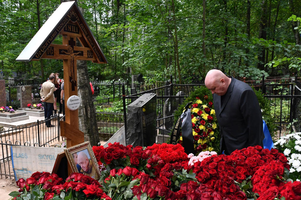 Yevgeny Prigozhin Grave (Olga Maltseva / AFP - Getty Images)