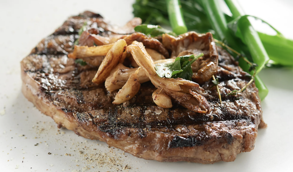 Rastelli’s Black Angus Ribeye Steaks are as tender and juicy as they get — and they're on sale! (Photo: QVC)