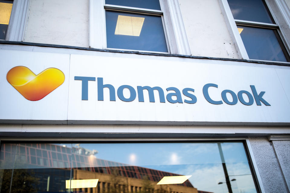 Under pressure: A branch of Thomas Cook travel agents stands on Islington High Street on September 24, 2018 in London, England. Photo: Jack Taylor/Getty Images
