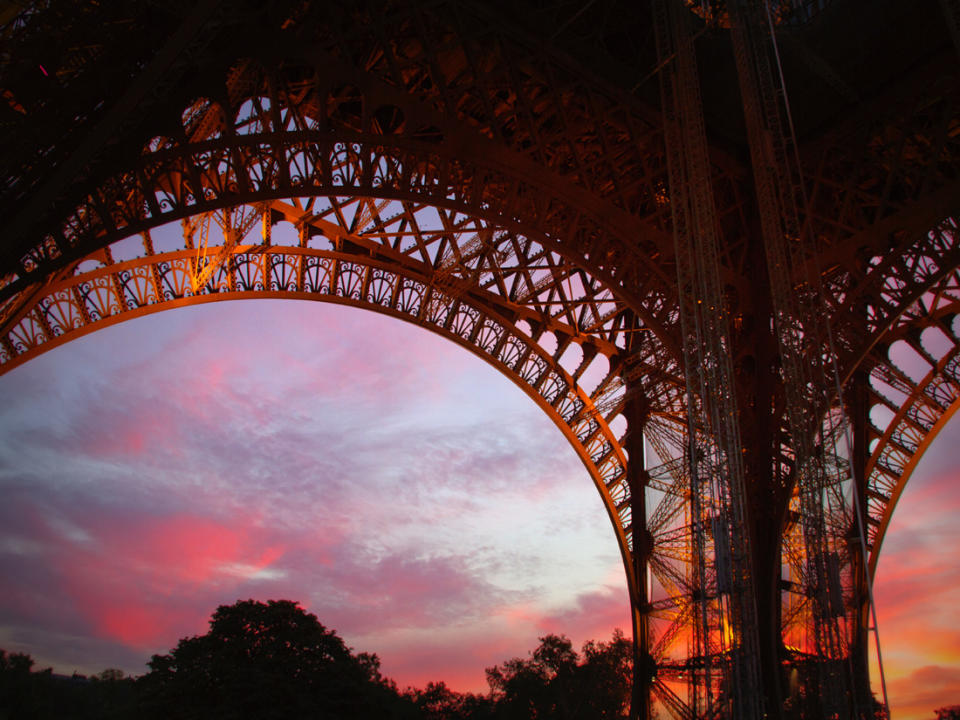 Au premier étage la Tour Eiffel