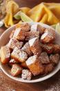 <p>Thanksgiving is all about over indulging in rich food, right? Well, at least partly. And these deep fried tequila shots/donut poppers will definitely meet that expectation. </p><p>Get the recipe from <a href="https://www.delish.com/cooking/recipe-ideas/recipes/a54906/deep-fried-tequila-shots-recipe/" rel="nofollow noopener" target="_blank" data-ylk="slk:Delish;elm:context_link;itc:0;sec:content-canvas" class="link ">Delish</a>. </p>