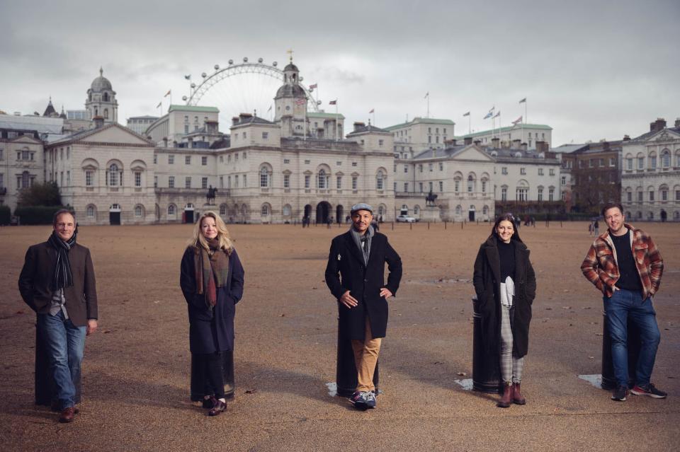 The Actors From the London Stage cast of "Much Ado About Nothing"