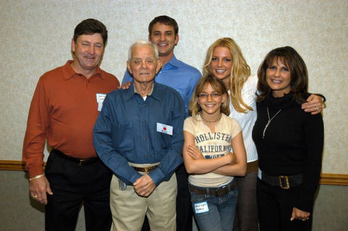 britney with her family