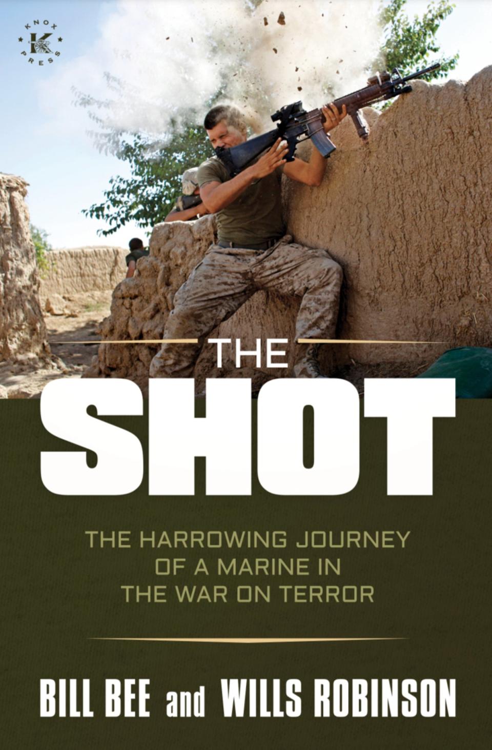 Sgt Bill Bee is the Marine in one of the defining photos from the War on Terror. His memoir, The Shot, comes out on 13 September (Courtesy of Bill Bee)