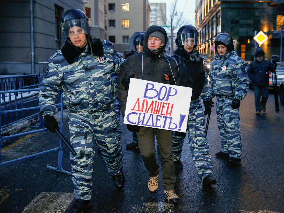 Alexei Navalny protests