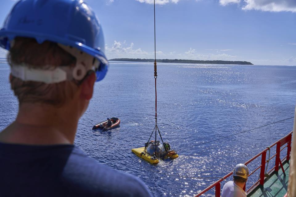 <p>The mission is on an unprecedented exploration of the Indian Ocean to document changes taking place beneath the waves.</p>