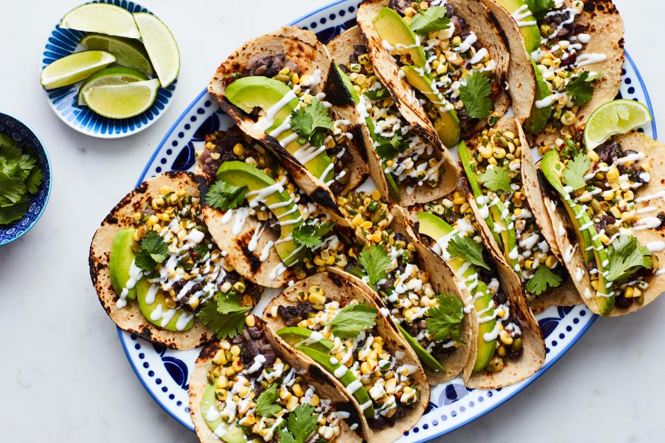 Smoosh black bean mash on a tortilla and you've got the foundation for a perfect taco.