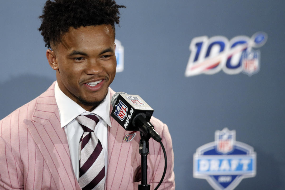 Everything about Kyler Murray's NFL draft rise is eye-popping, including  his pink suit