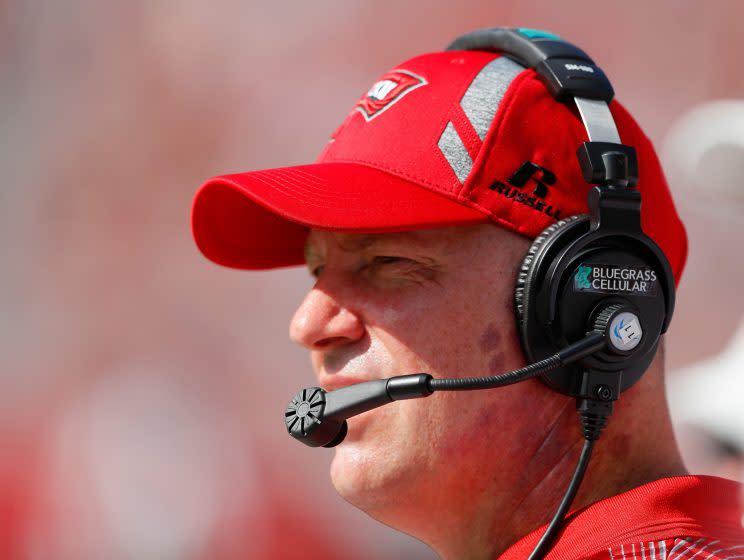 In what might be Jeff Brohm's final game as the head coach of Western Kentucky,