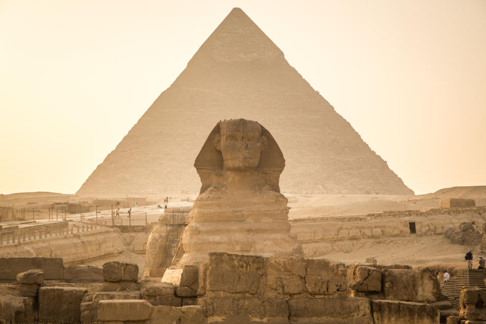 Sphinx von Gizeh in Ägypten, ein Teil des UNESCO-Weltkulturerbes. - Copyright: Getty Images