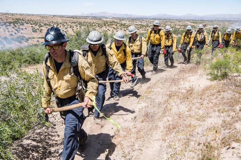 Smoke and flames from fire training in the Summit Valley area of Hesperia may be visible in some parts of the High Desert. The four-day training is scheduled through Thursday, May 2, 2024.