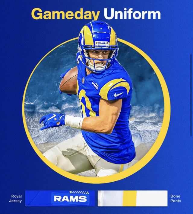 Here's which uniforms the Rams and Seahawks are wearing tonight