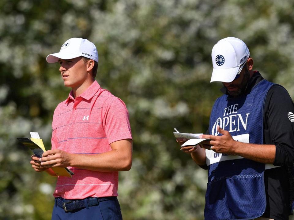 Greller played a vital role in Spieth's Open campaign (Getty)