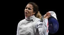 Fencing - Women's Individual Foil - Bronze medal match