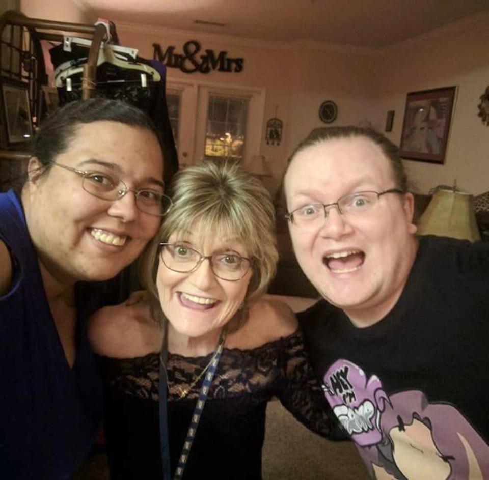 (from left to right) Jasmine Nickerson, Denise Nickerson, Josh Nickerson