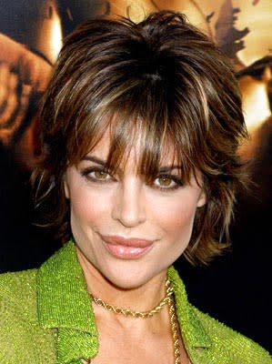 Lisa Rinna at the Hollywood premiere of Warner Bros. Pictures' Batman Begins