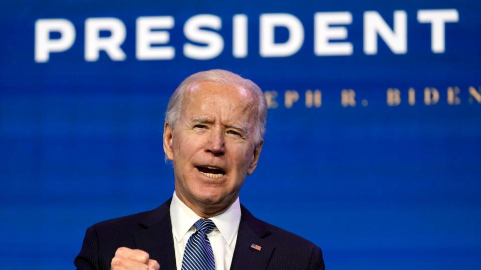 «Amerika ist zurück»: Joe Biden.