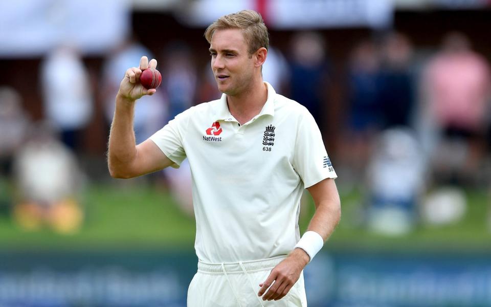 Stuart Broad emphasises the value of pitching the ball up on the quick, true pitch for the fourth Test at Johannesburg - Getty Images Europe