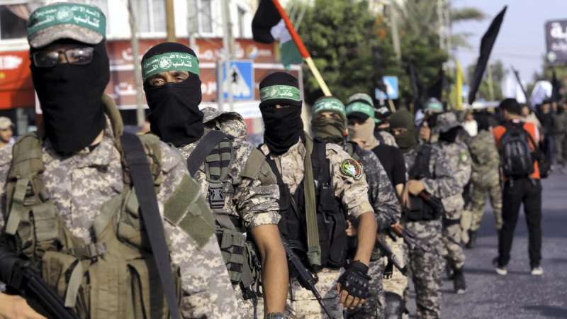 巴勒斯坦激進組織「哈瑪斯」旗下武裝組織「卡薩姆旅」（美聯社）