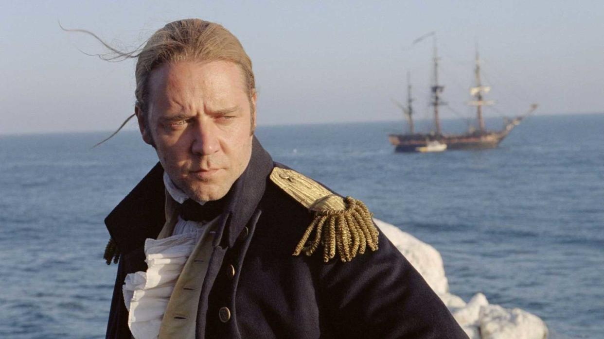 Russell Crowe in Master and Commander (Credit: 20th Century Fox)