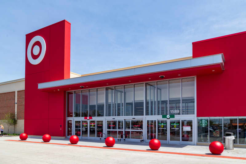 Target storefront.