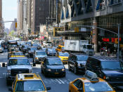 Platz 3: Stau gilt als Stressfaktor. In New York gehört er zum Alltag dazu. Verkehrsteilnehmer des Big Apples stehen im Jahr 89,4 Stunden im Stau. (Bild-Copyright: Michael Rosebrock/ddp Images)