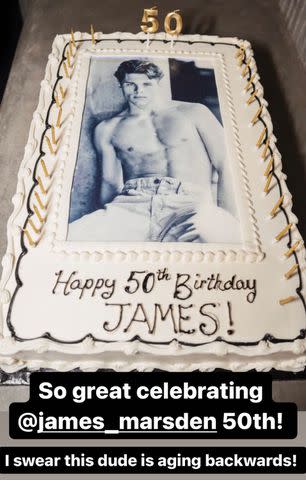<p>Ant Anstead/Instagram</p> Ant Anstead celebrated his friend James Marsden's 50th birthday on Instagram Monday