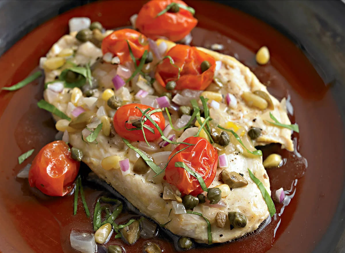 Mediterranean baked chicken light dinner ideas