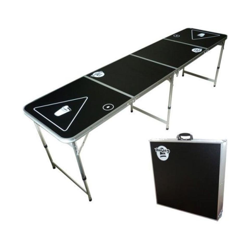 12) Portable Beer Pong Table