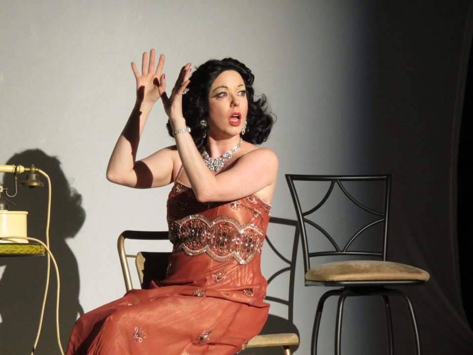 Heather Massie created and stars in “Hedy! The Life and Inventions of Hedy Lamarr,” which she will present during the 2022-23 season for the Sarasota Jewish Theatre.