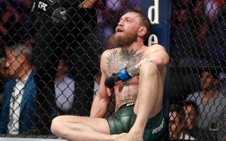 Conor McGregor will fight American Donald Cerrone in Las Vegas on Saturday night - AP