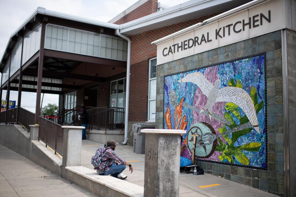 Cathedral Kitchen Friday, July 17, 2020 in Camden, N.J. The operation is currently scaled back due to Covid-19, but is still seeking volunteers and donations.