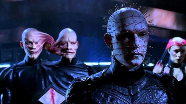 Cenobites and Pinhead in "Hellraiser: Bloodline"<p>Dimension Films</p>