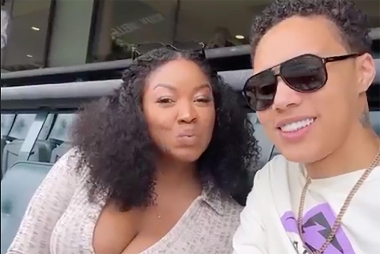 Brittney and Cherelle Griner Enjoy Day Out at Tennis Match. https://www.instagram.com/brittneyyevettegriner/?hl=en. Brittney Griner/Instagram