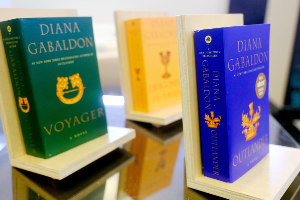 The first three "Outlander" books were published in the space of three years.