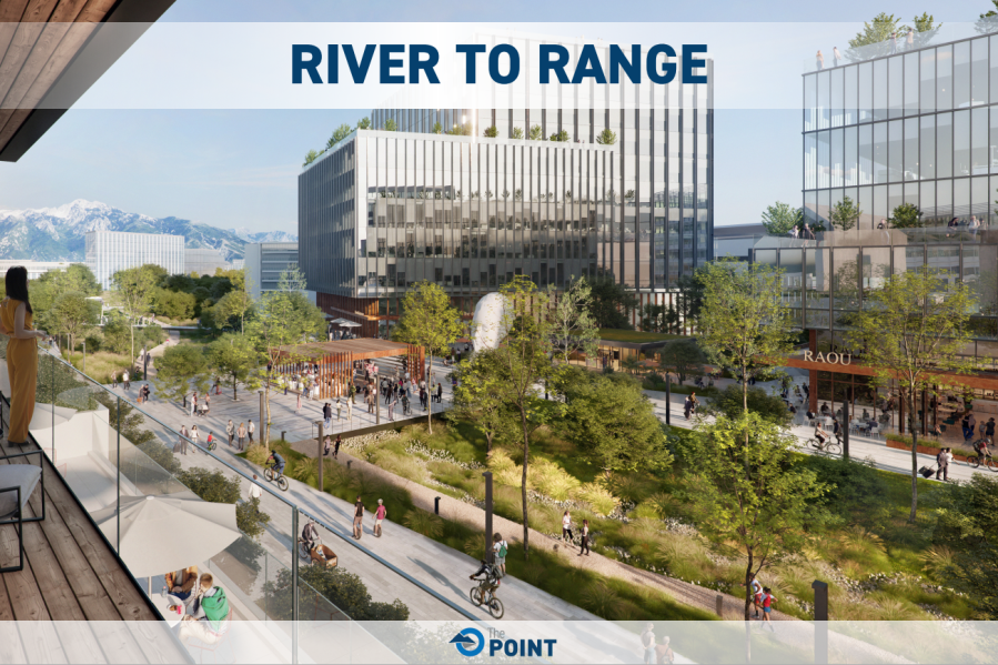 Rendering of The Point (Courtesy: The Point of the Mountain State Land Authority)