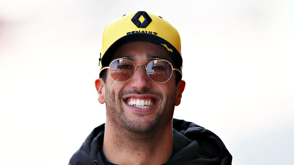 Ricciardo has been given a massive pay rise with Renault. Pic: Getty