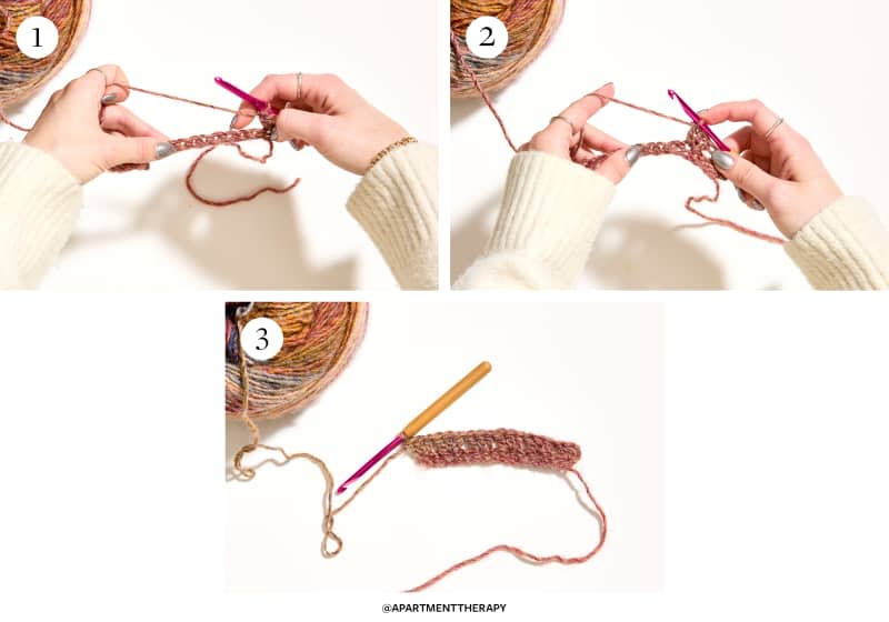 step by step granny row 1 tutorial