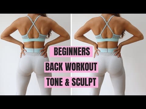 18 Back Workouts to Sculpt Lean Upper Body, Arm and Shoulder