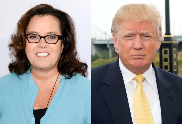 Rosie O'Donnell continues to be one of Donald Trump's biggest critics, but things just took a more personal turn. (Photo: Getty Images)