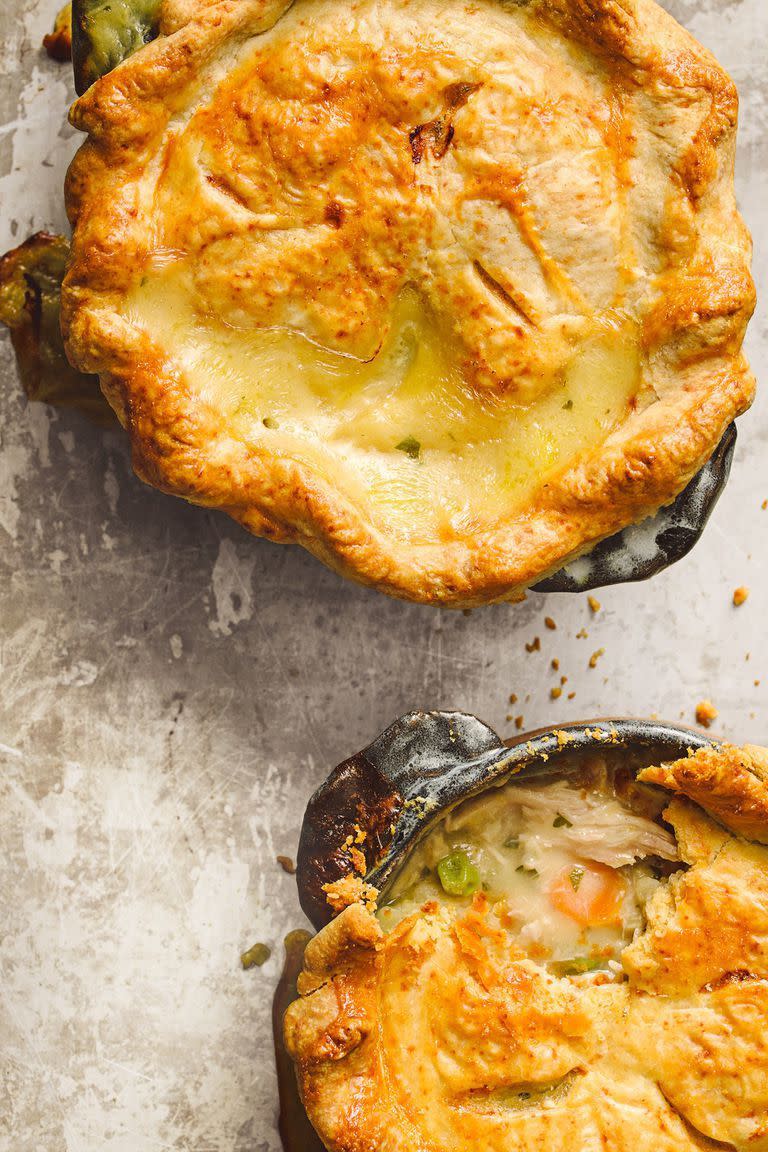 Creamy Chicken Potpies