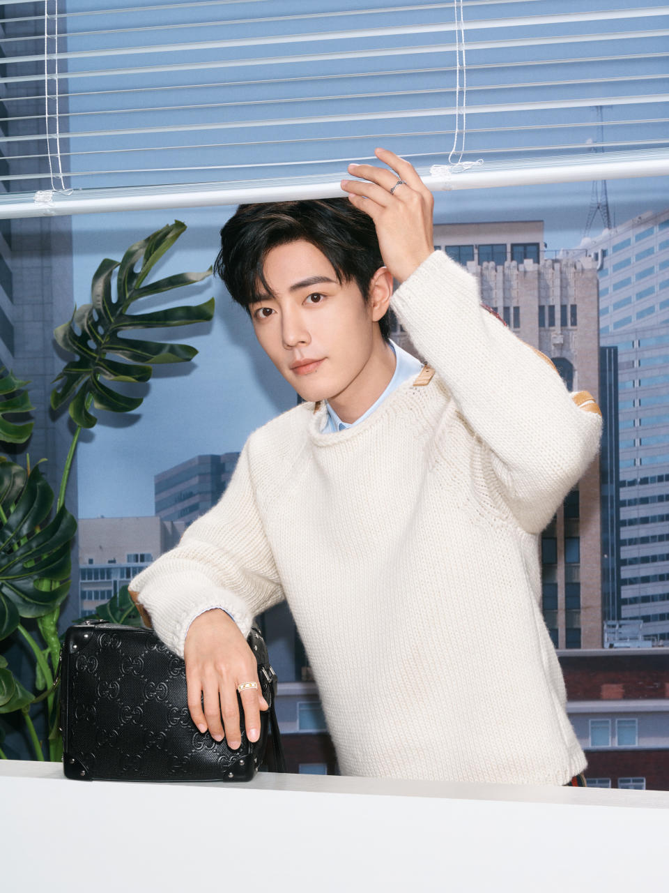 Xiao Zhan is Gucci’s latest brand ambassador.