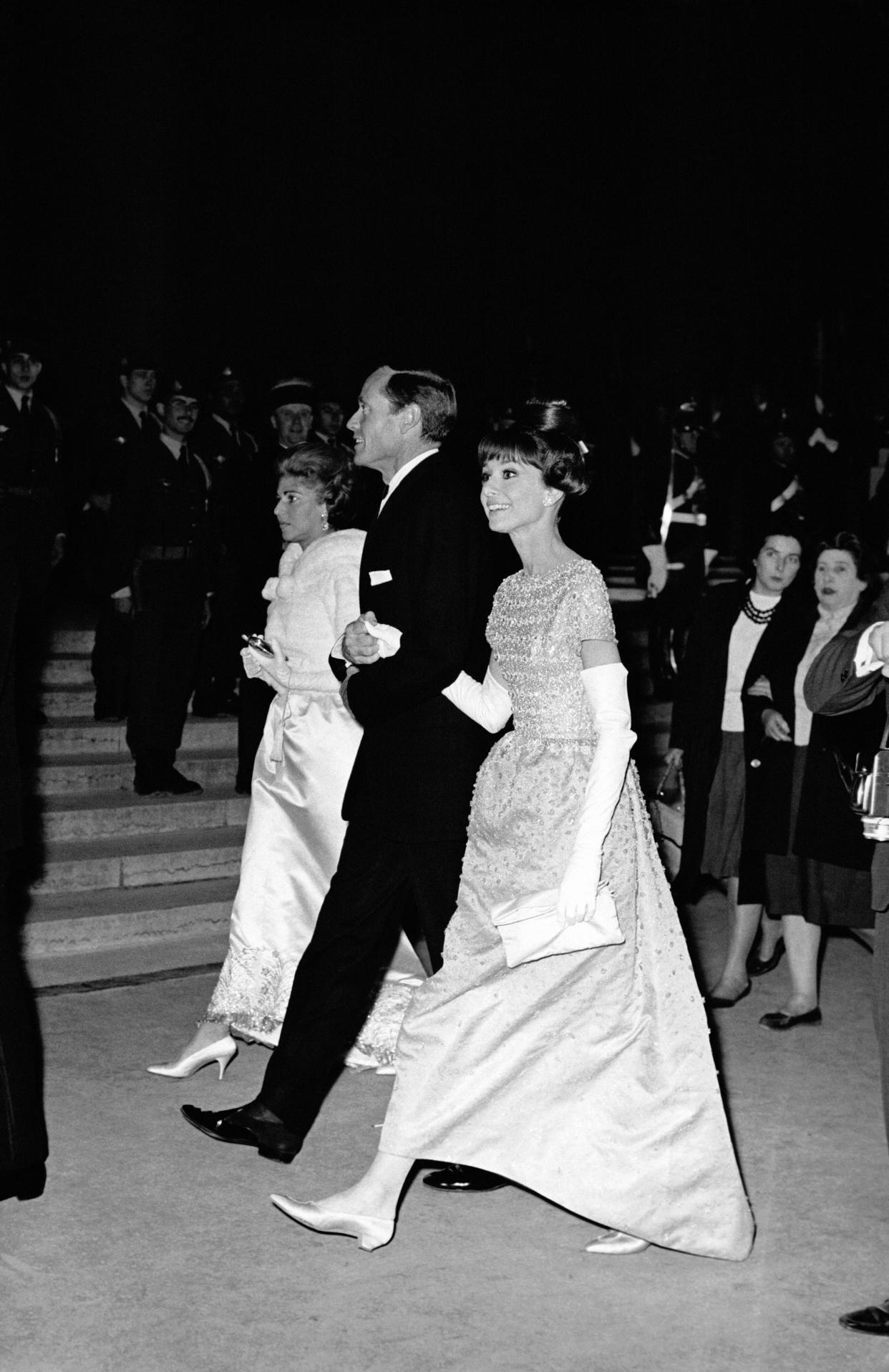 Audrey Hepburn Cannes Film Festival Red Carpet