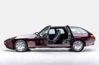 <p>Whereas the shooting brake had been based on a Porsche 928 S, the H50 used the 928 S4 as its basis. That meant power came from a 5.0-litre V8 instead of the earlier 4.7-litre unit. Tuned to produce <strong>330bhp</strong> the H50 would have been swift, but it would have handled poorly with that lack of <strong>stiffness</strong>.</p>