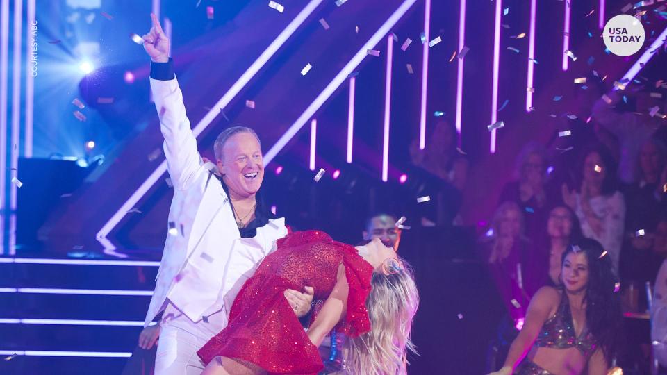 Sean Spicer burned after 'Saturday Night Fever' performance on 'Dancing with the Stars'
