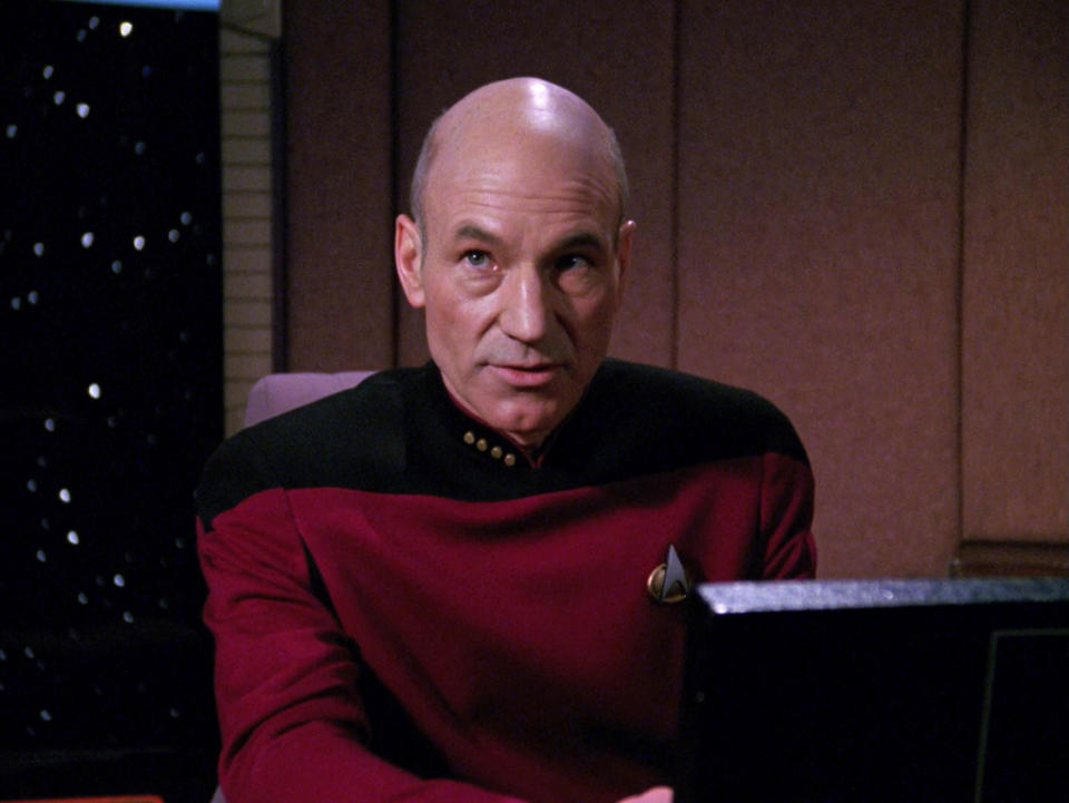 Sir Patrick Stewart in Star Trek