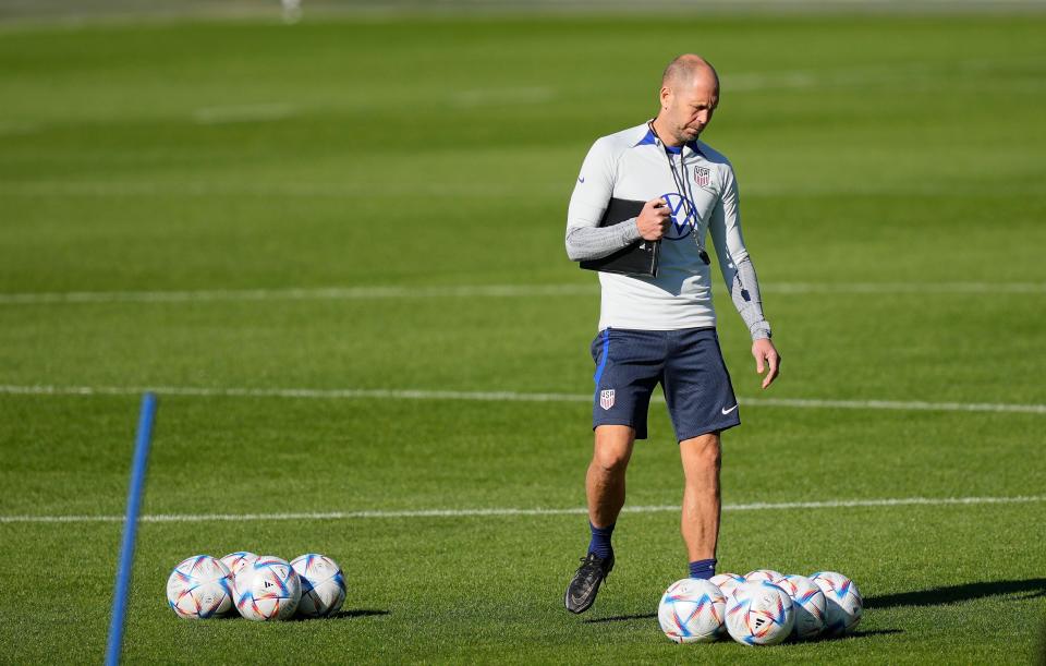 Coach Gregg Berhalter leads a young U.S. team into this week's World Cup.