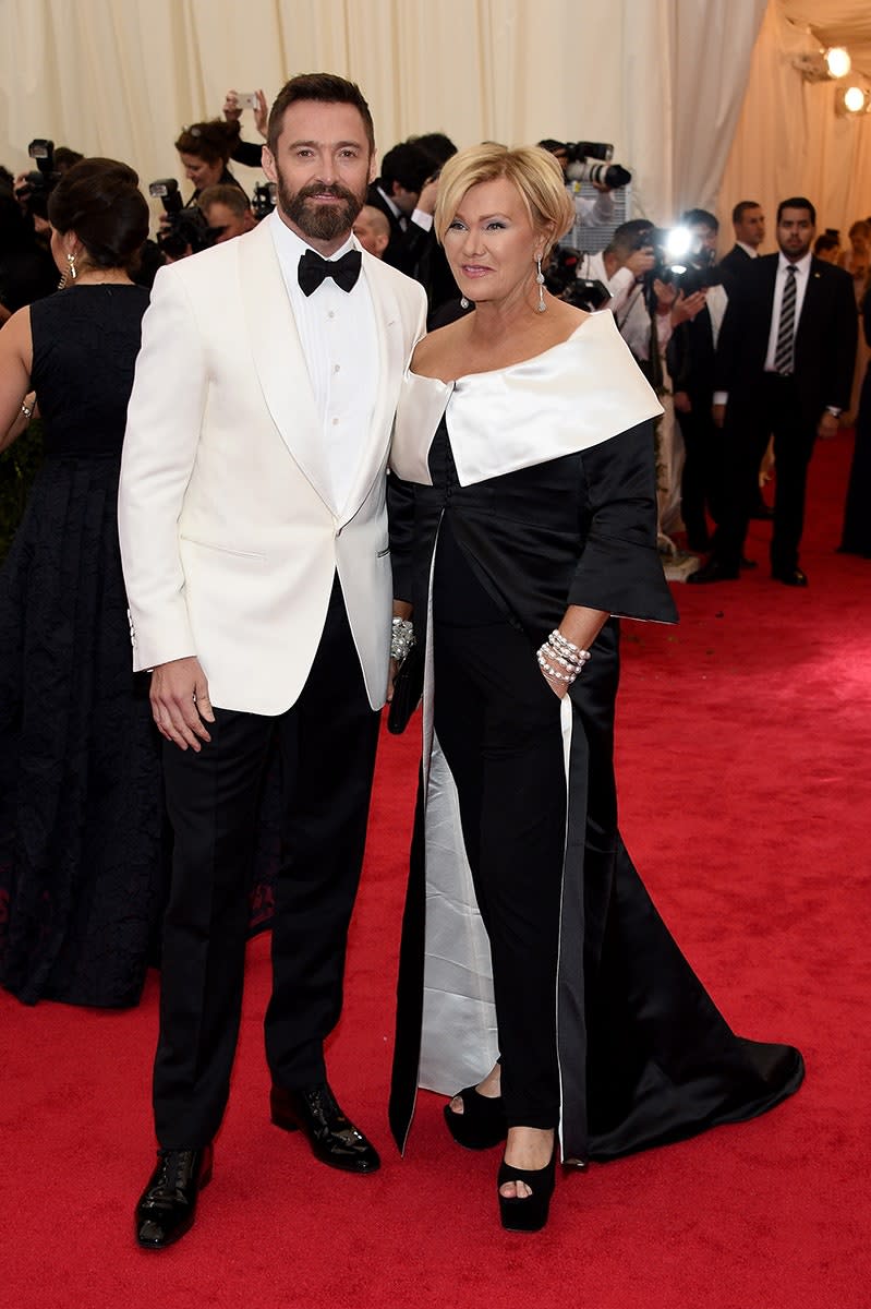 <h1 class="title">Hugh Jackman in Tom Ford and Deborra-Lee Furness</h1><cite class="credit">Photo: Getty Images</cite>